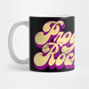 Prog Rock - Vintage Look Progressive Rock Lover Gift Mug